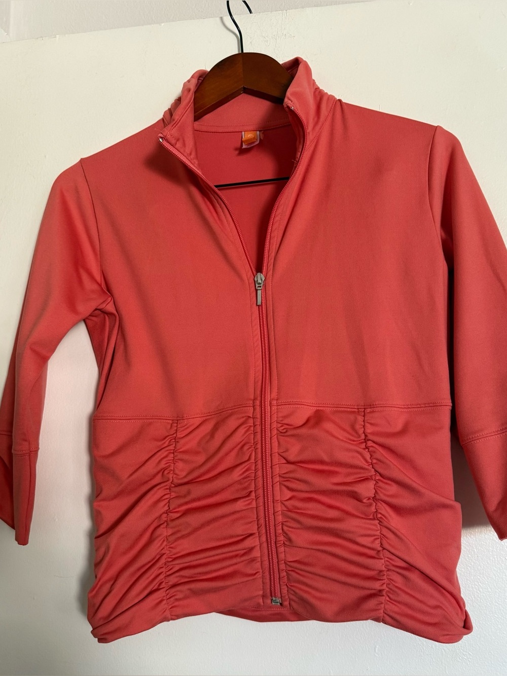 Women's Coral Zip-Front Jacket
